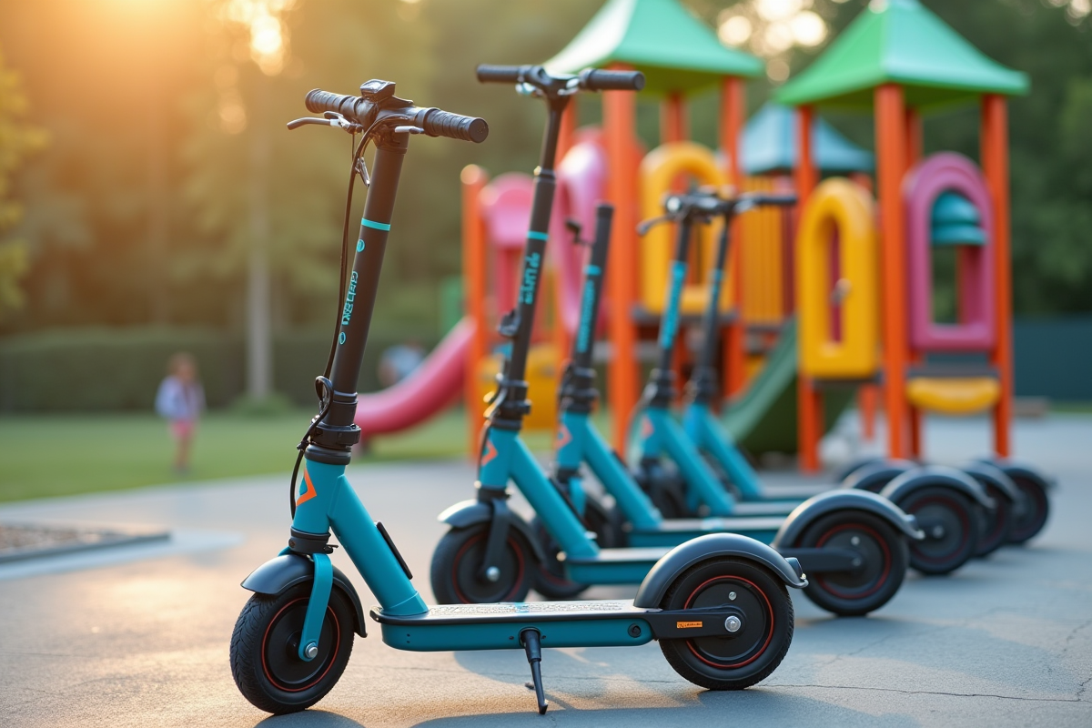 enfant trottinette
