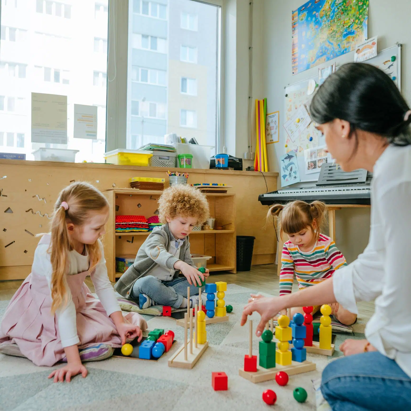 jouets montessori pour les enfants